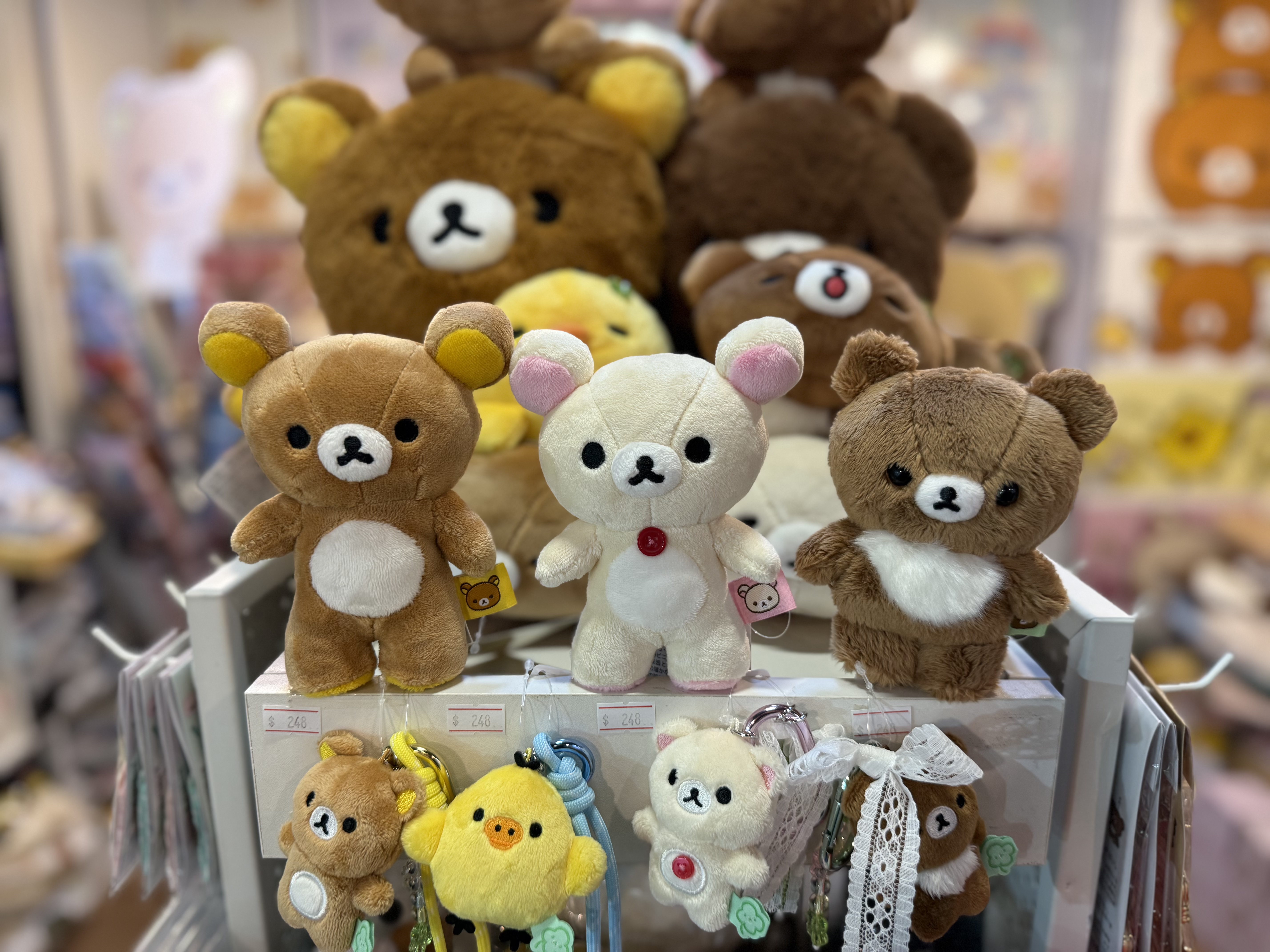 《現貨》Rilakkuma 站立公仔（s size