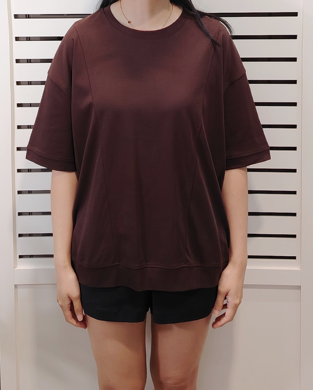 20075 Round Neck Over Size Tee