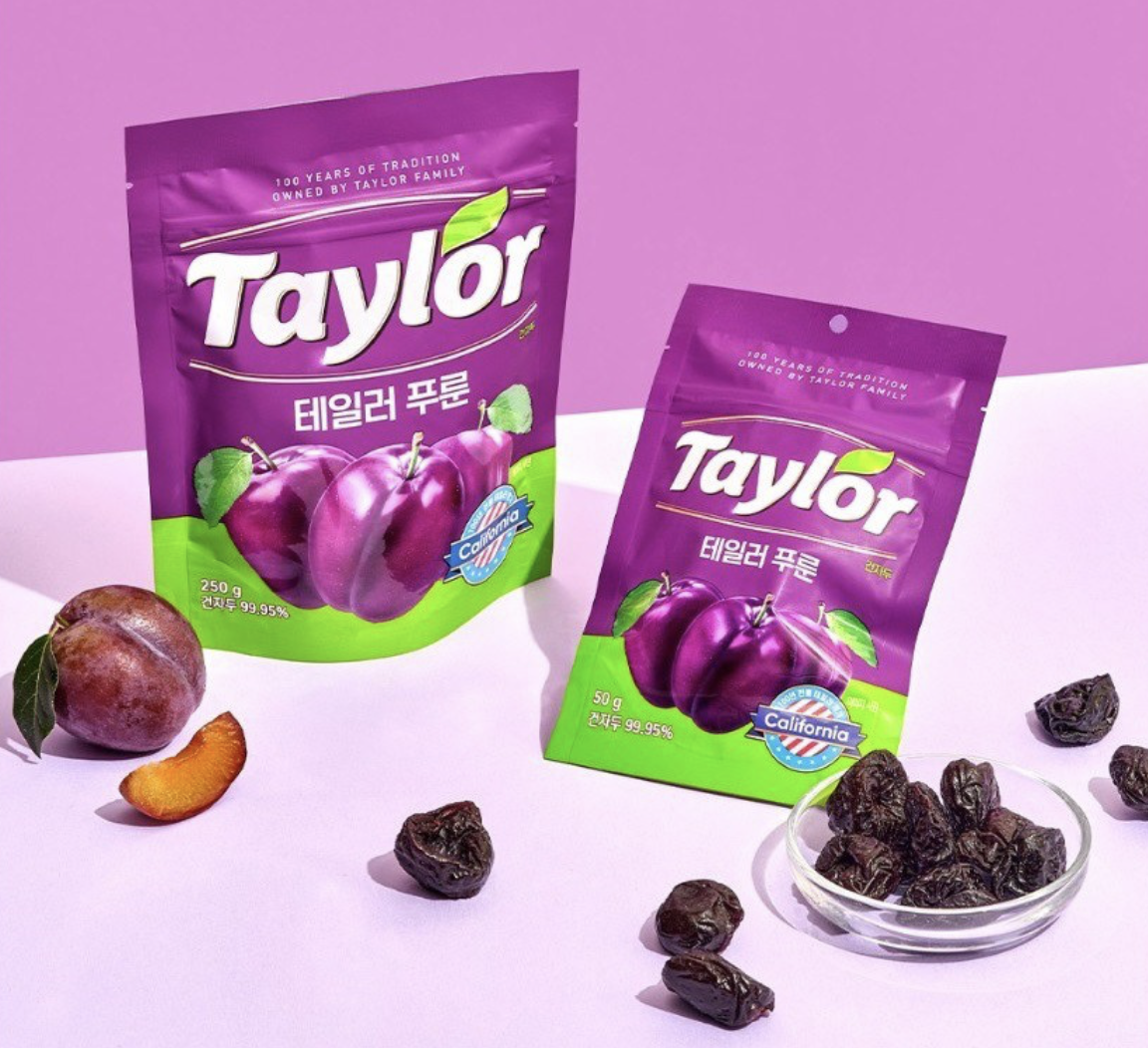 告別宿便煩惱｜韓國 Taylor 美國加州天然西梅乾 250g｜Dried Prune