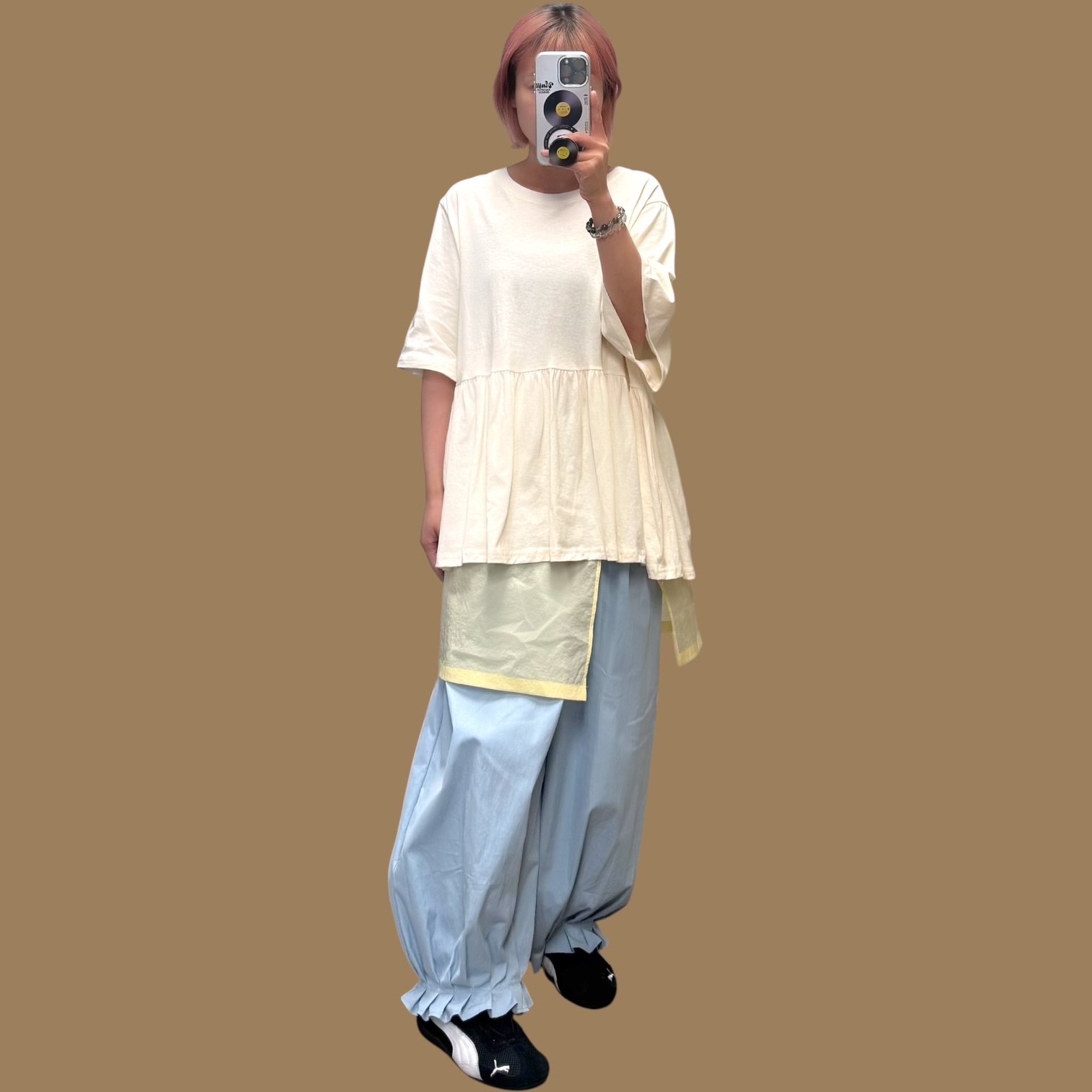 221443 淨色娃娃Tee