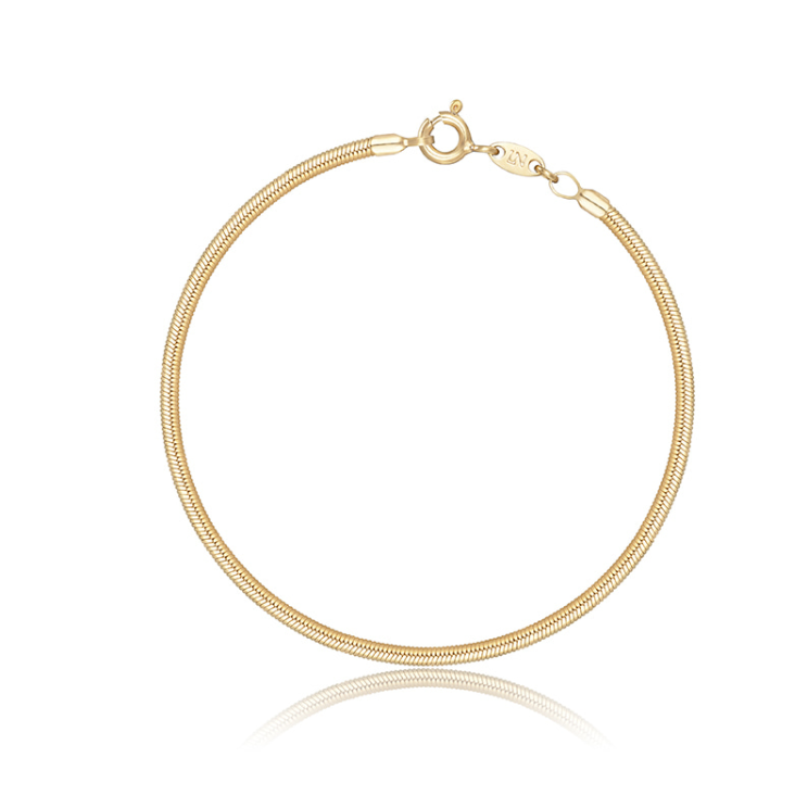 [LUNNE] Satin Snake Chain Bracelet (2色)