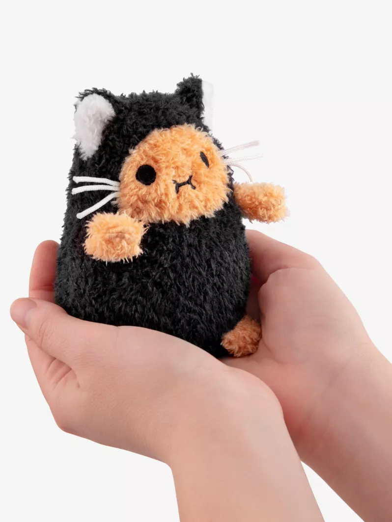 Noodoll Ricespud Black Kitty Mini Sitting