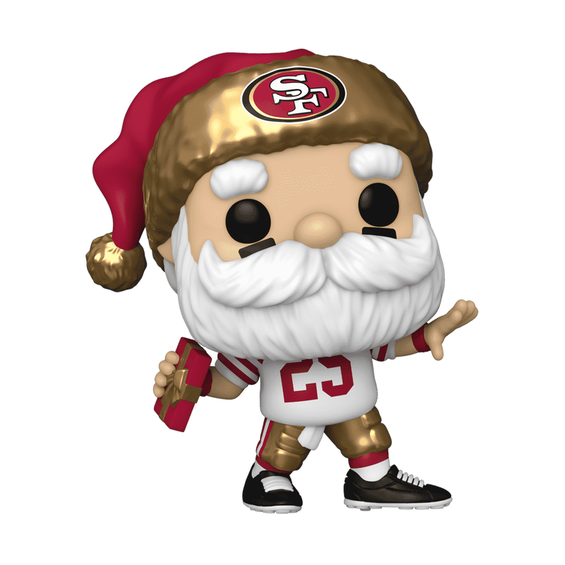 📦訂購 美國代購 Funko POP! NFL 49ers Santa (Throwing) Figure 舊金山49人 模型