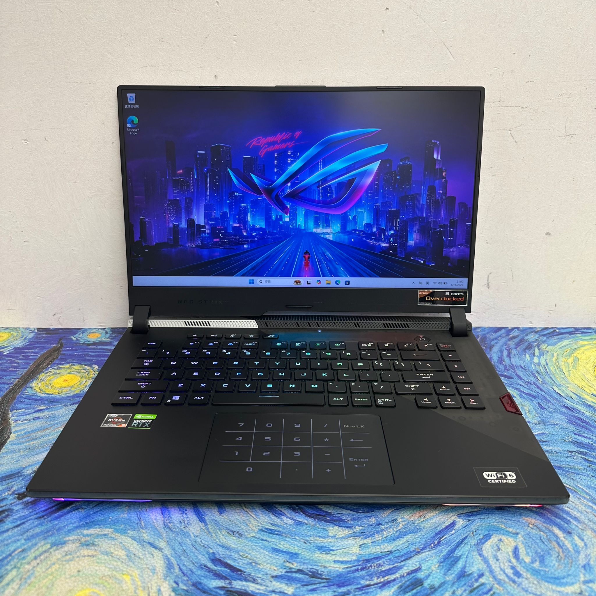（頂級華碩ROG電競機🔥)ASUS ROG STRIX/32GB Ram/1TB SSD/RTX 3080 獨立顯示卡/300Hz高刷/ Gaming Laptop/ Notebook/RTX3080 16GB 顯示卡/  Laptop / PC / PC Game / Win11 