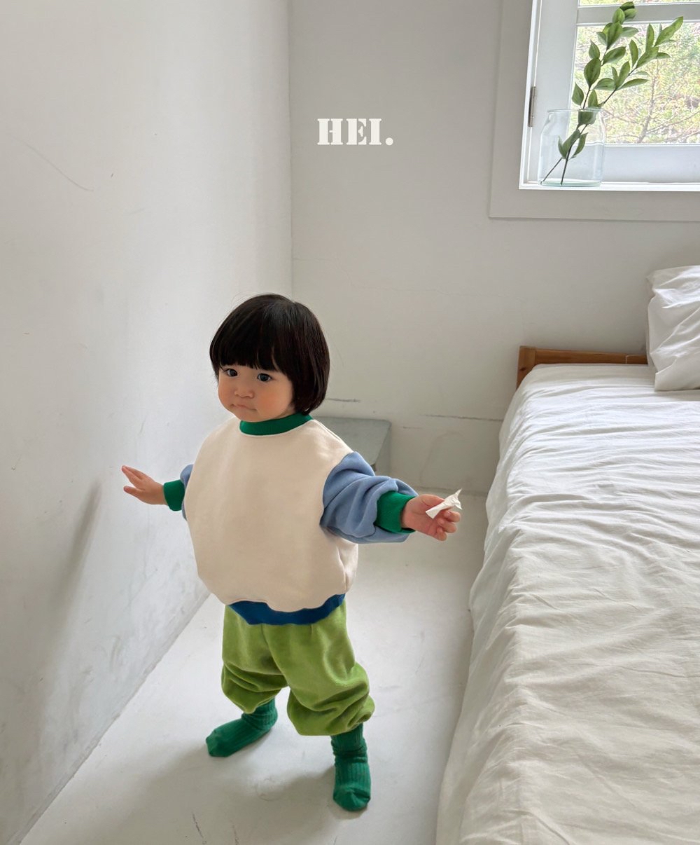 Hei | Color-block Sweatshirt