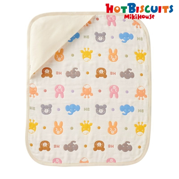 🇯🇵預訂 日本直送🇯🇵Hot Biscuits動物滿印六層紗布毯午睡毯