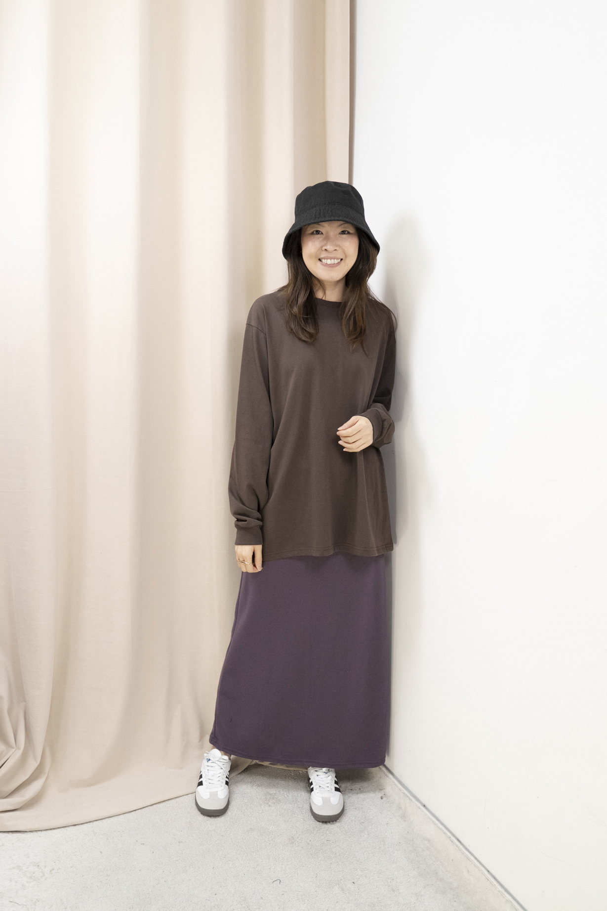 舒適棉不勒肚直順半身裙（5色）