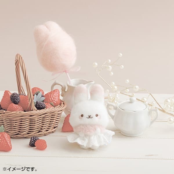 現貨｜San-X Sugarcocomuu 棉花糖兔 日版 毛公仔 吊飾 掛件 (MV94101)