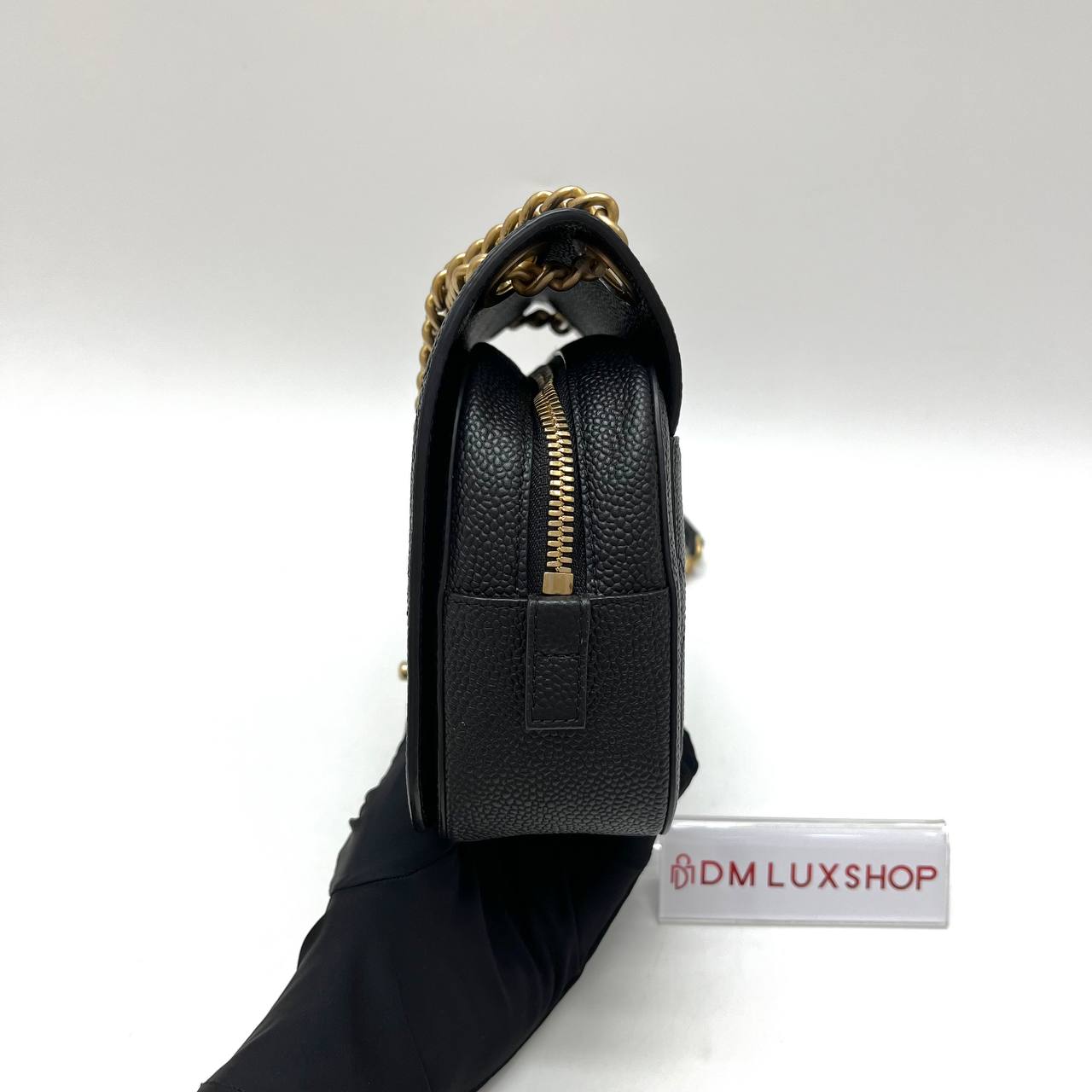 Chanel CC Zipped Flap Black Caviar GHW (Serial 29, Y: 2020)