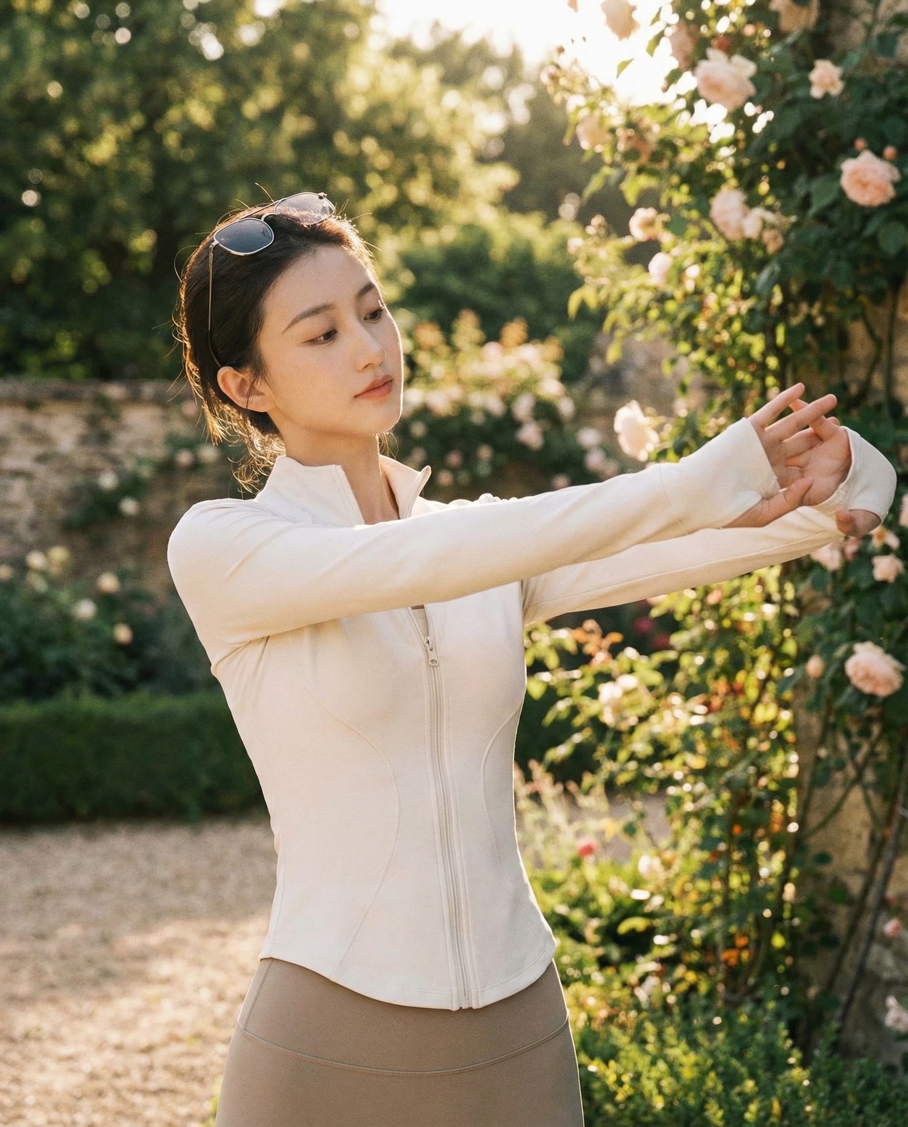 收腰顯瘦速乾瑜伽外套