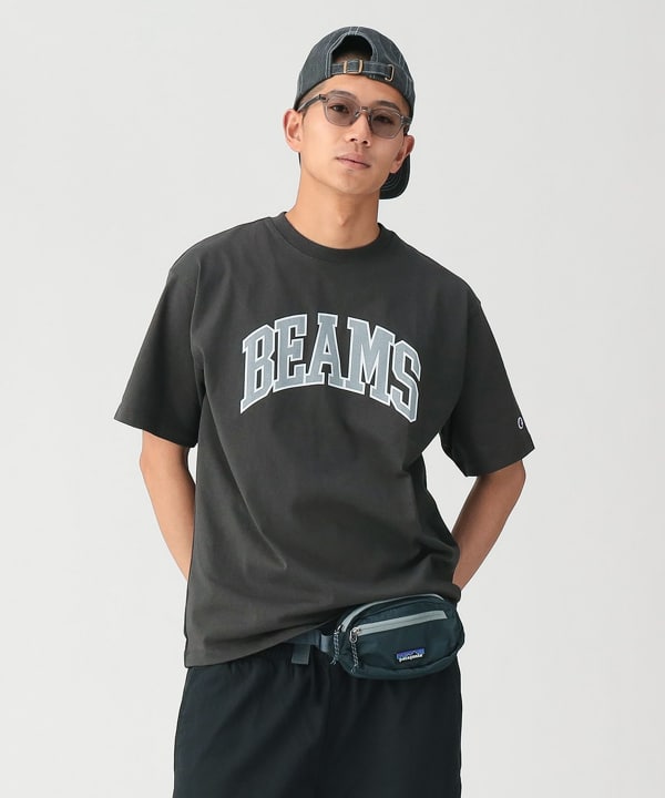 CHAMPION x BEAMS LOGO TEE