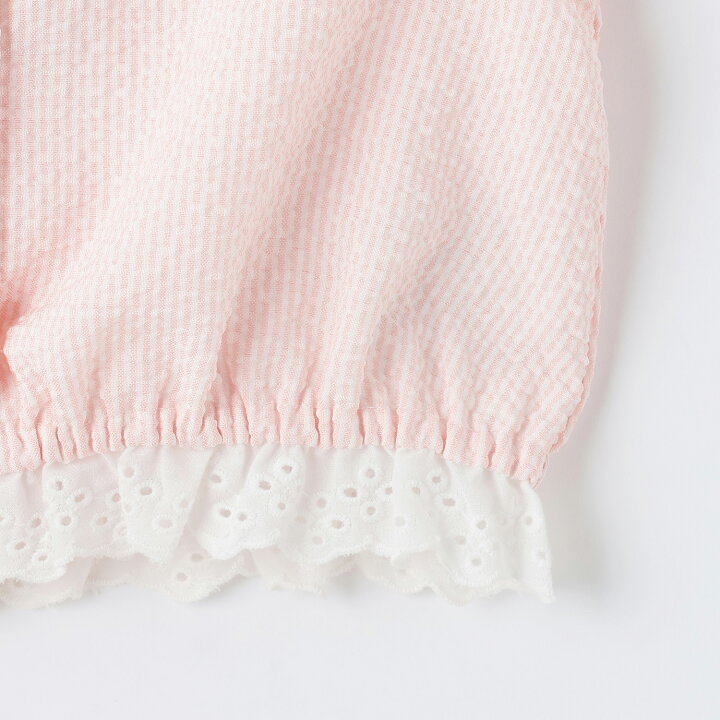 🇯🇵預訂 日本直送🇯🇵 Petit Main 三色優雅蕾絲條紋波點上衣