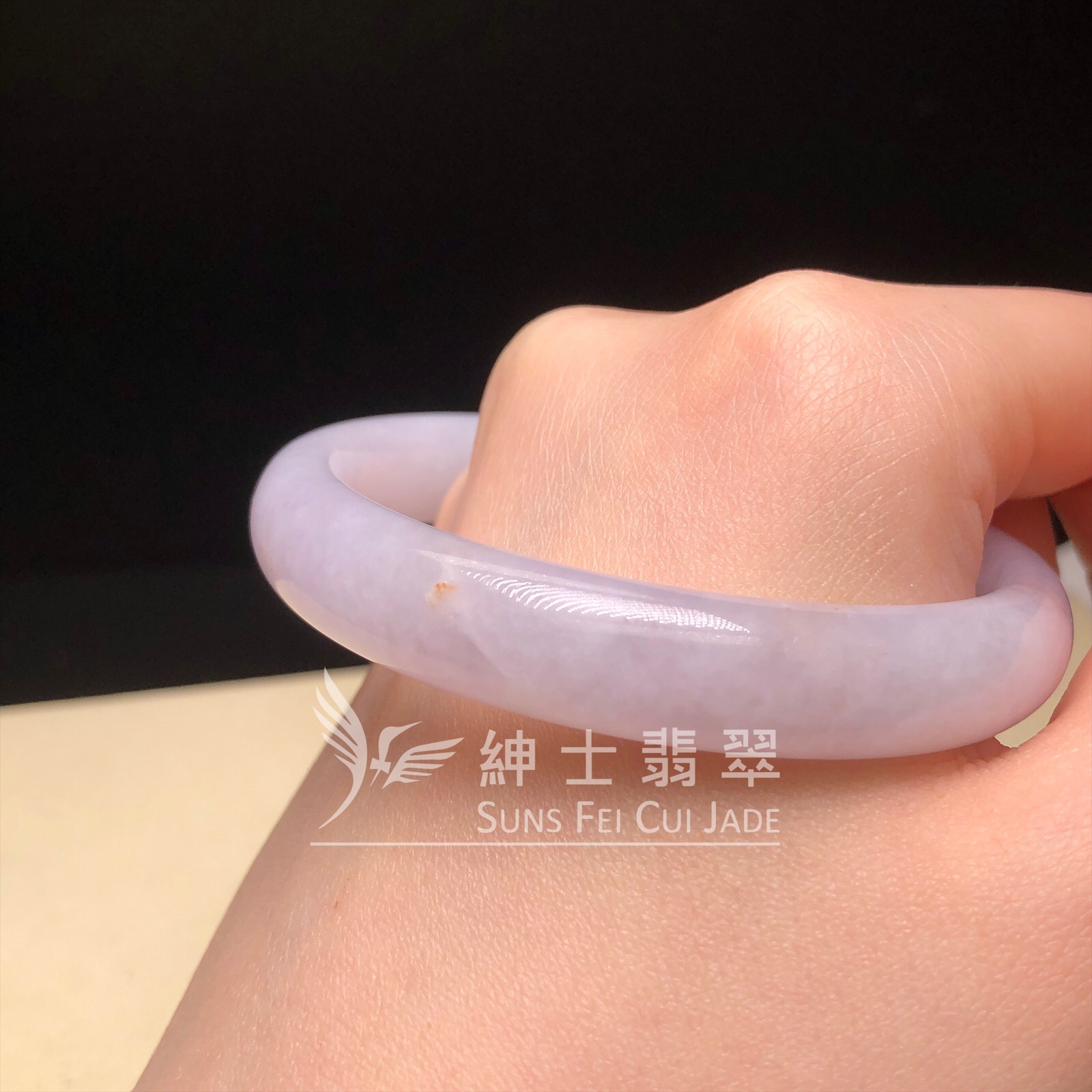 #YY00018 翡翠春彩福鐲