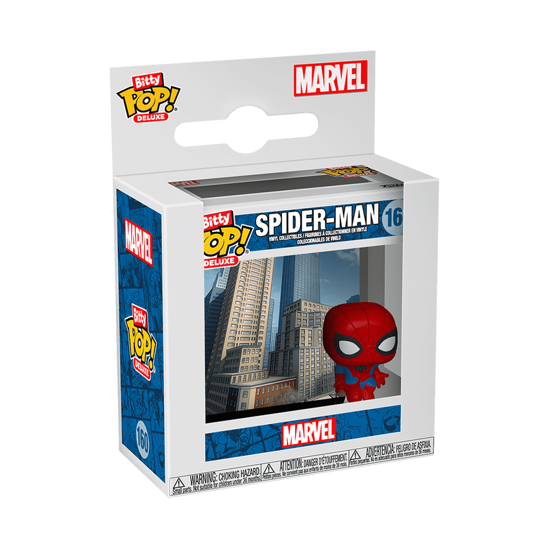 📦訂購 美國代購 Bitty Pop! Marvel Bitty Pop! Deluxe Spider-Man (Cityscape) Figure 蜘蛛俠 模型