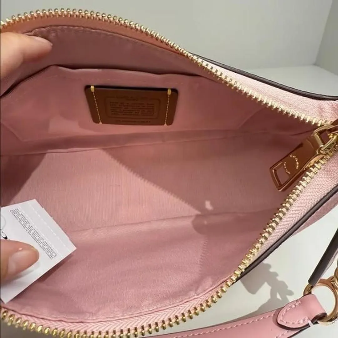 香港現貨-Coach Teri Shoulder Pink Bag