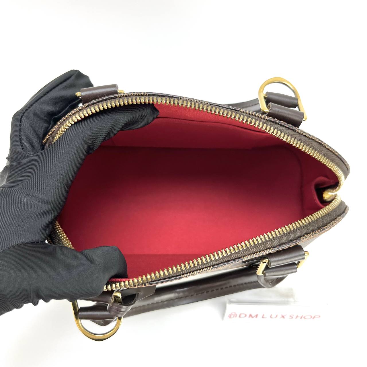 LV Damier Alma BB GHW 
