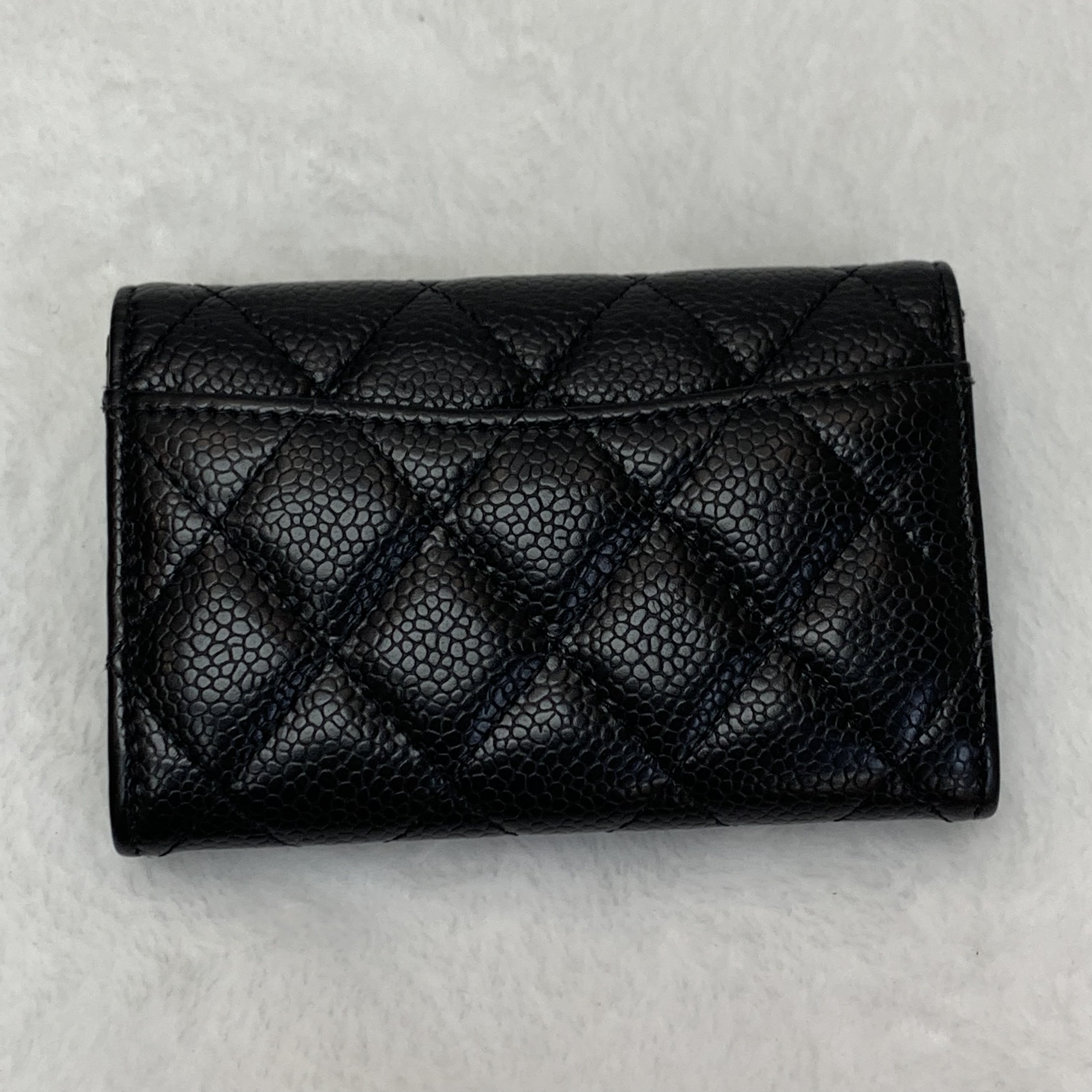 Full set Chanel 荔枝紋牛皮經典款卡套