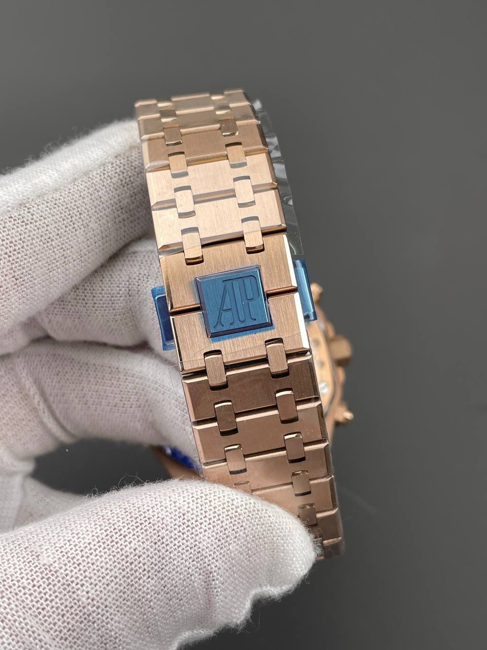 🚀玫金26240 蓝棕盘/41mm/4401机💯