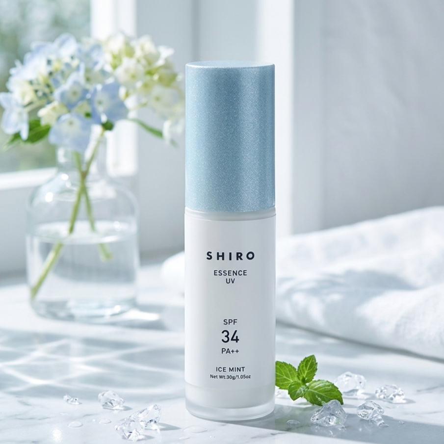 【限量販售】【系列新品】【✨️日本🇯🇵 SHIRO ICE MINT Essence UV 冰薄荷UV精華✨️】 30g   