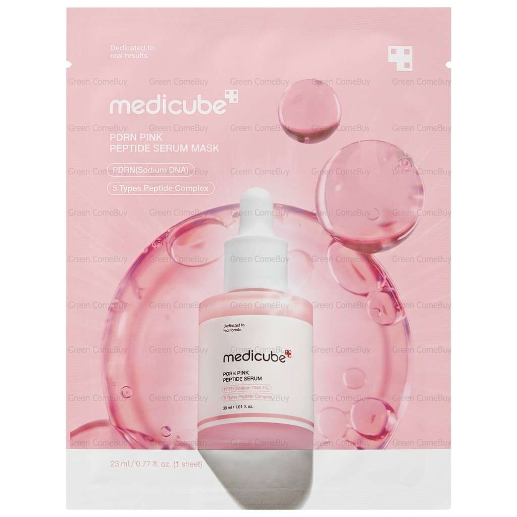 Medicube -  PDRN 粉紅勝肽膠原安瓶面膜 一片裝