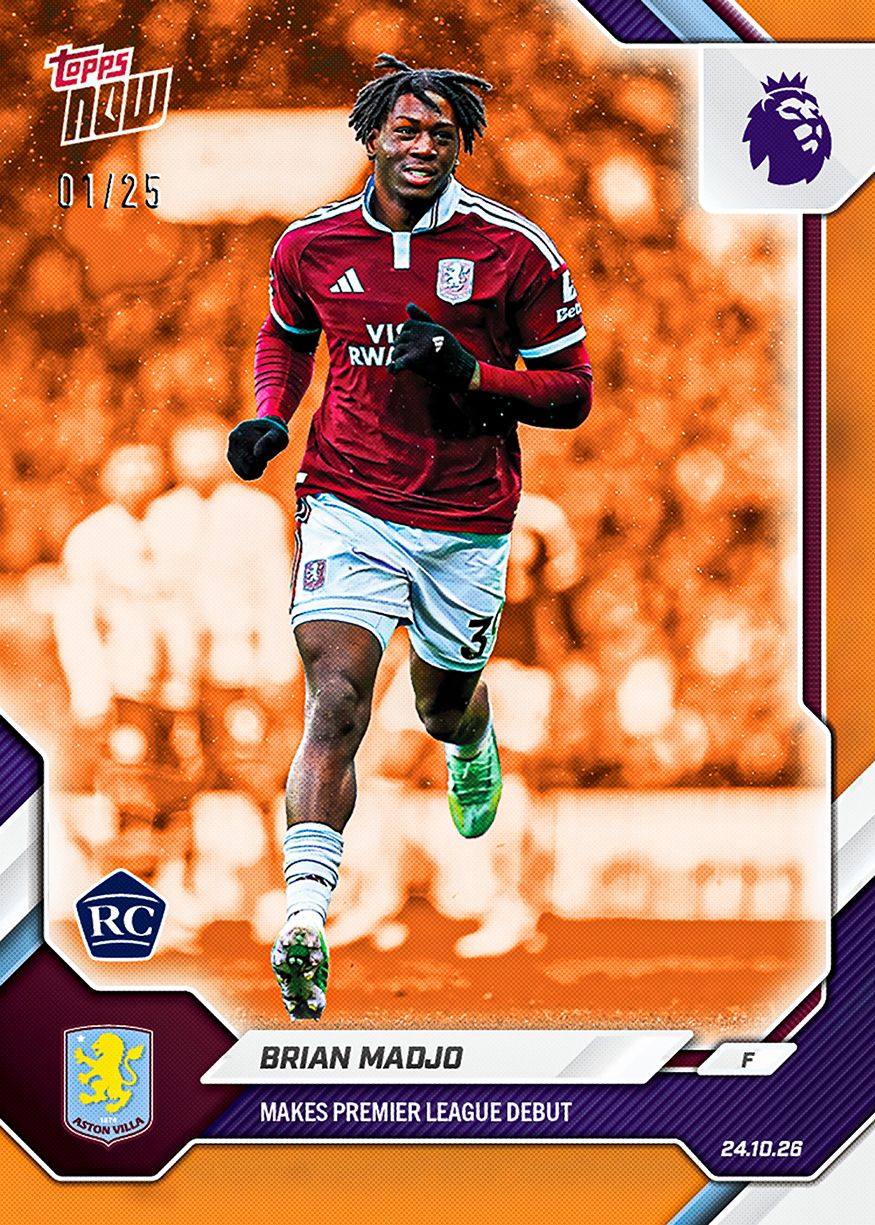 Brian Madjo - 2026-27 Premier League Topps NOW® #53 英超地標戰 RC【團購】