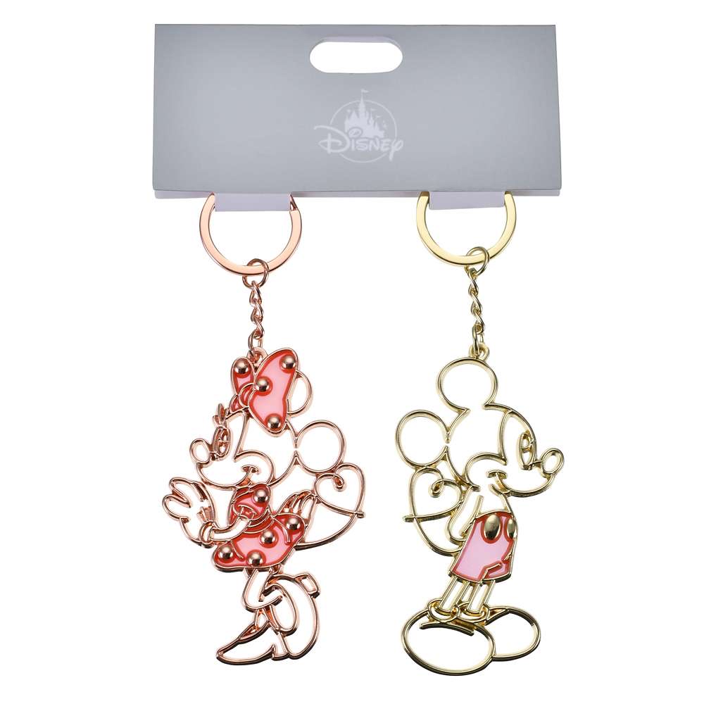 ✈️日本直送🇯🇵預訂🛍日本迪士尼DISNEY Key chain Fes 一對心形系列掛飾 （ Mickey & Minnie / Stitch & Angel 