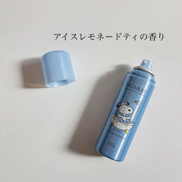 日本直送  KOSE COSMEPORT snoopy 清涼乾爽噴霧