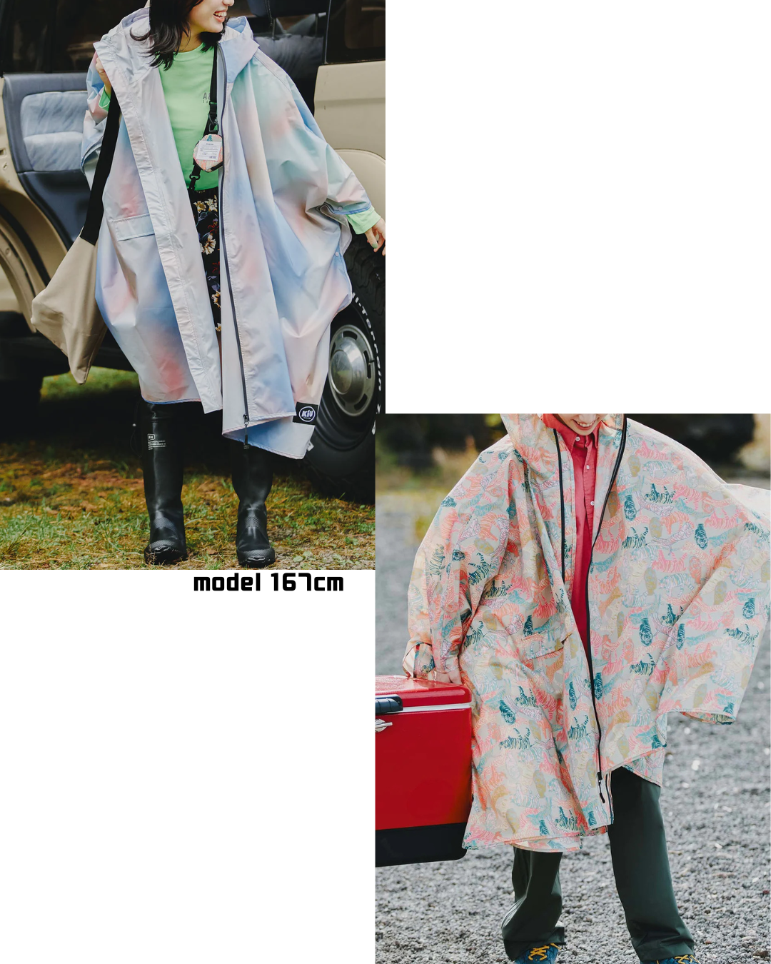 代購【 2026新色 日本 直送 KiU RAIN PONCHO 2nd  rain coat | 經典 防水 斗篷 雨褸 k405 】﻿﻿﻿﻿﻿