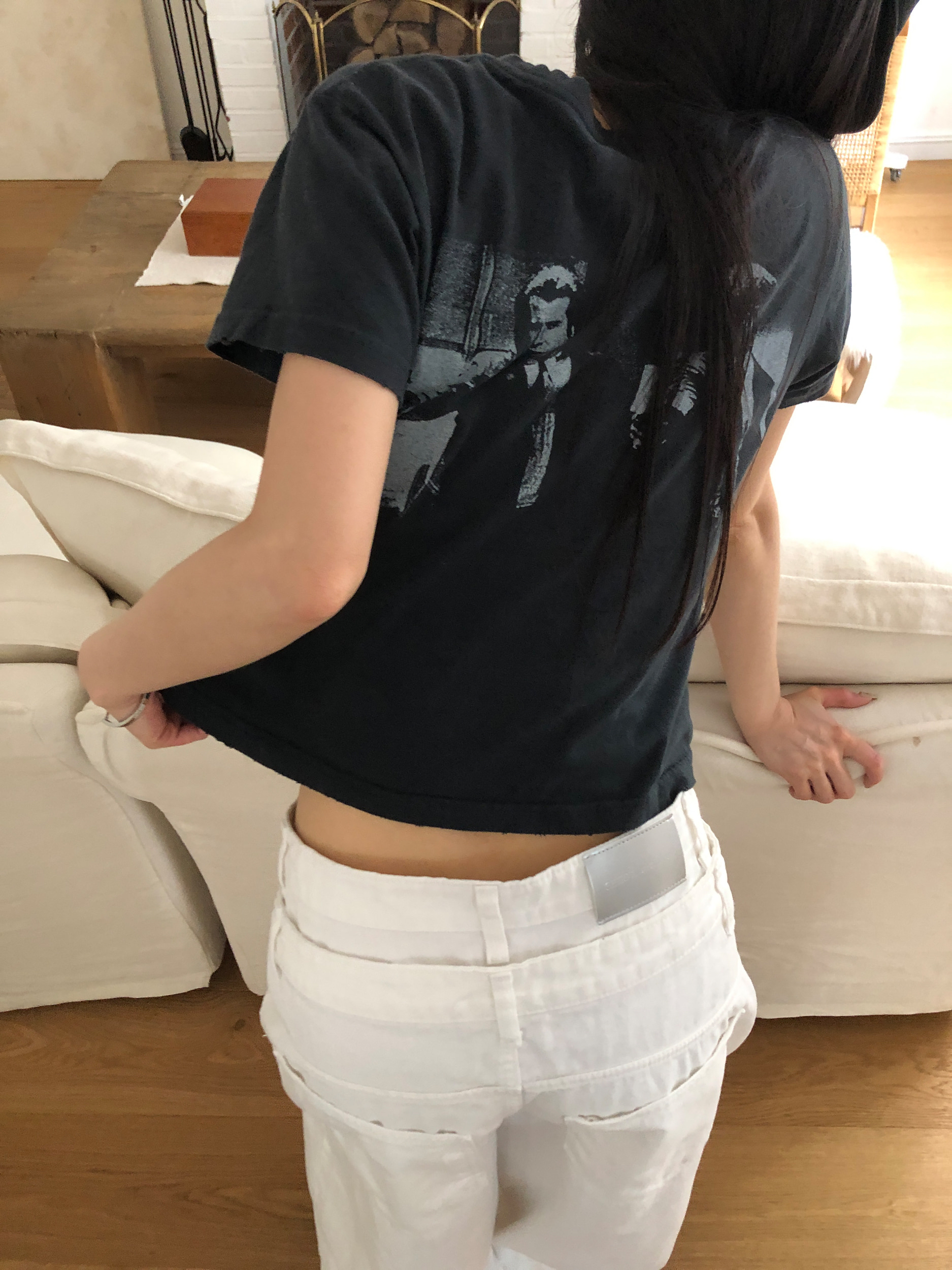 Vintage Film Graphic Crop Tee