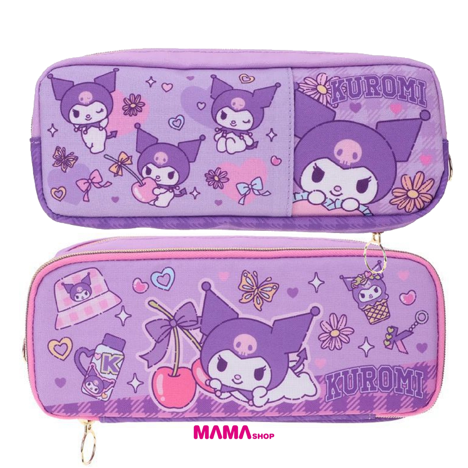 Sanrio 雙拉鏈筆袋
