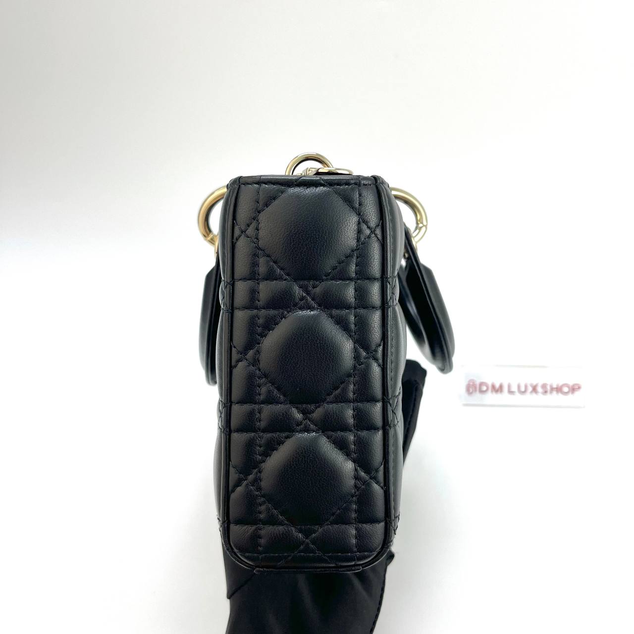 Dior D-Joy Medium Black GHW