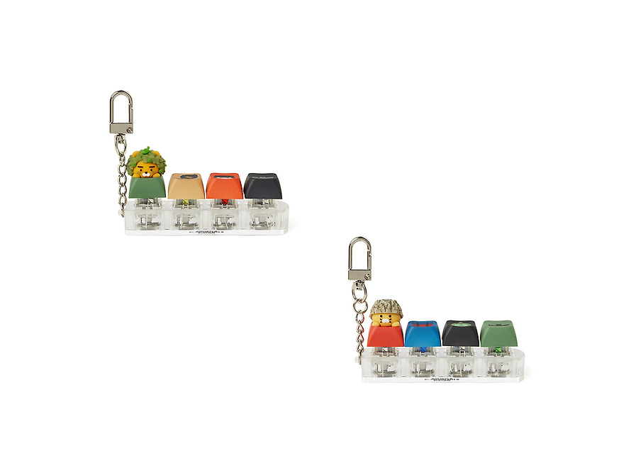 PUBG Battlegrounds X Kakao Friends LED 鍵盤 鎖匙扣_Ryan 春植