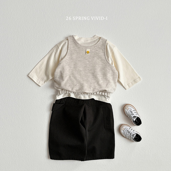 🇰🇷vivid_I set (vest+pants)