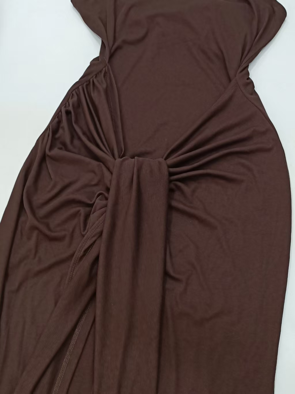 Front Tie Cotton Dress M245