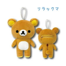 鬆弛熊系列 鬆弛熊公仔小物袋掛飾
