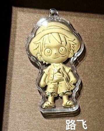 🔥🔥58元造型金钞（0.02g）挂件/钥匙扣（超过200款选择）