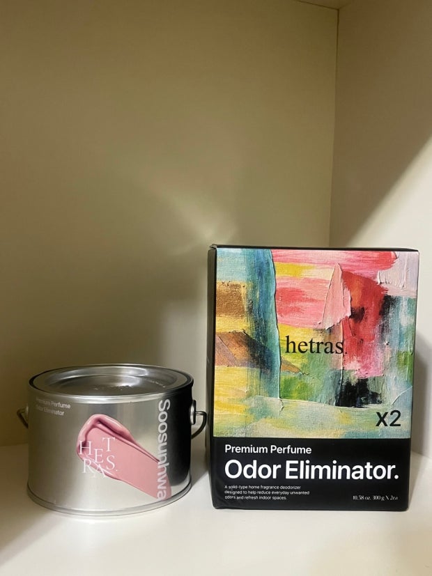 爆款！韓國 Hetras 固體 油漆罐 除臭 香氛膏 1+1｜Solid Air Freshener
