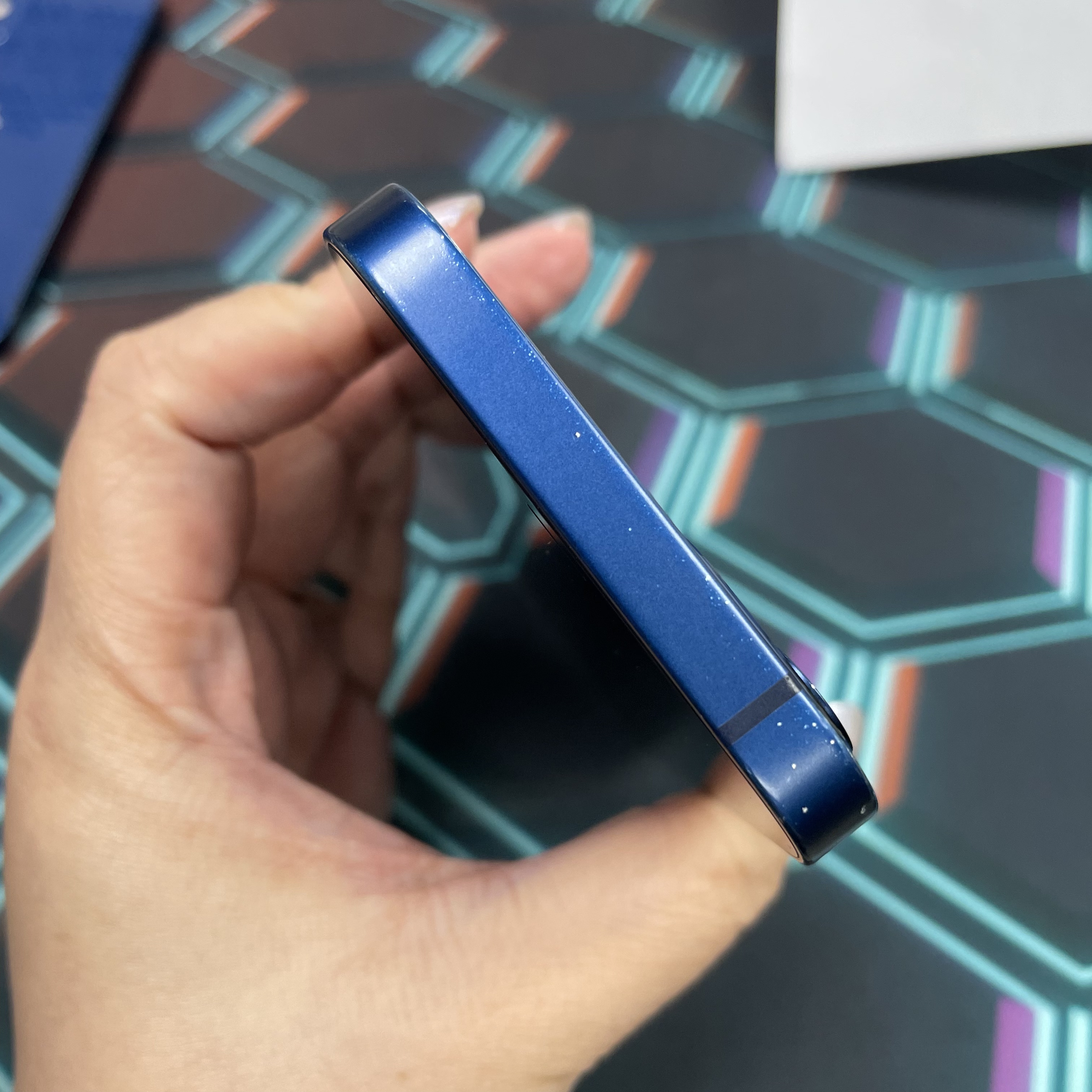 *7346 12 mini 超靚機 64GB 電76 藍色 blue