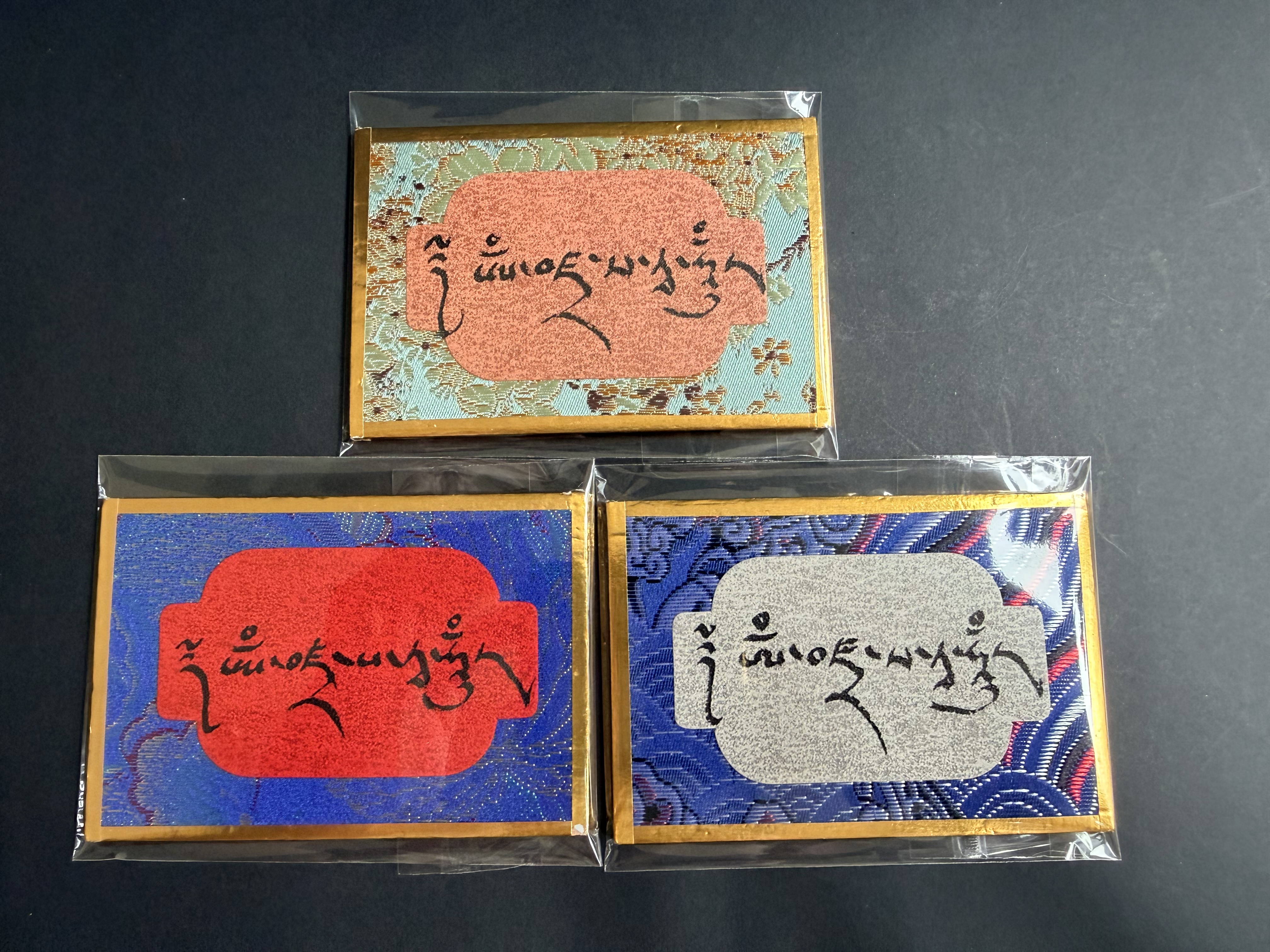 義賣品：迷你金剛薩埵喇嘛親筆咭（8.5cm*5.9cm）隨機顏色發貨