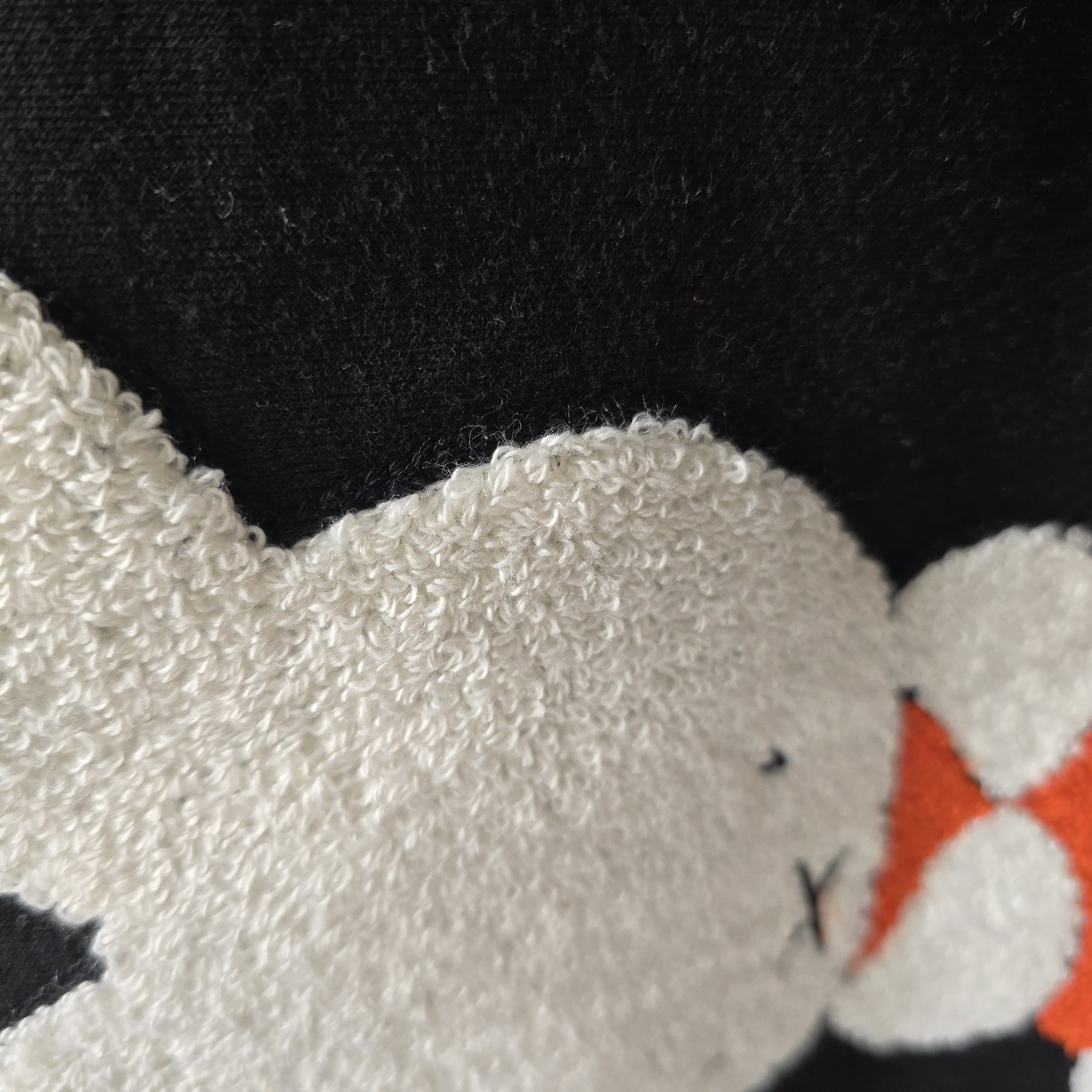 miffy 70th 拉鏈開胸 衛衣 毛毛刺繡 