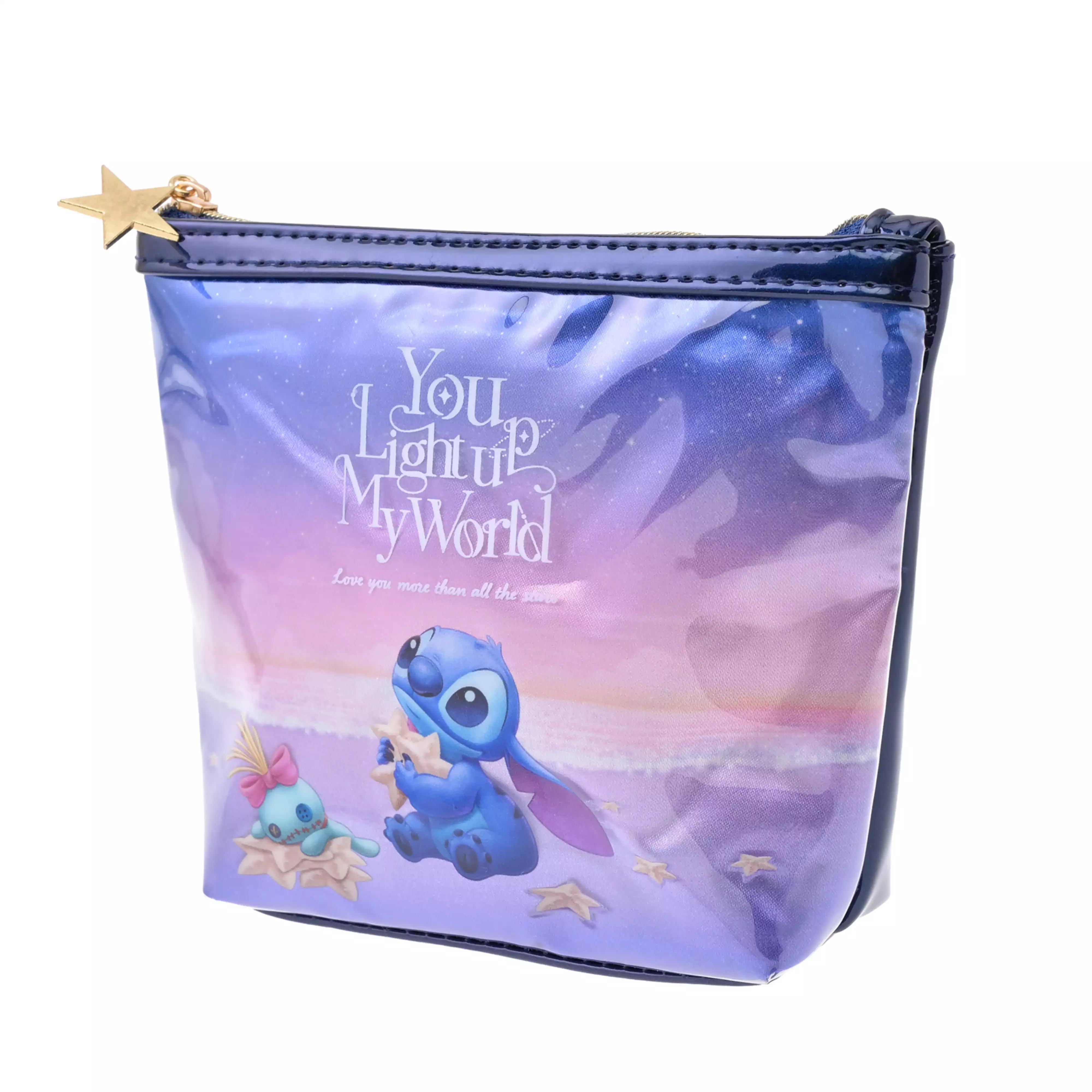 🌸 【預訂】Stitch & Scrump Pouch - Disney Stitch Day Collection