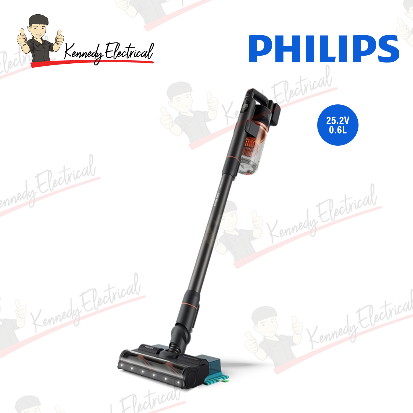 Philips Stick Vacuum (0.6 Liter) 4-in-1 Cordless Vacuum XC7055/01