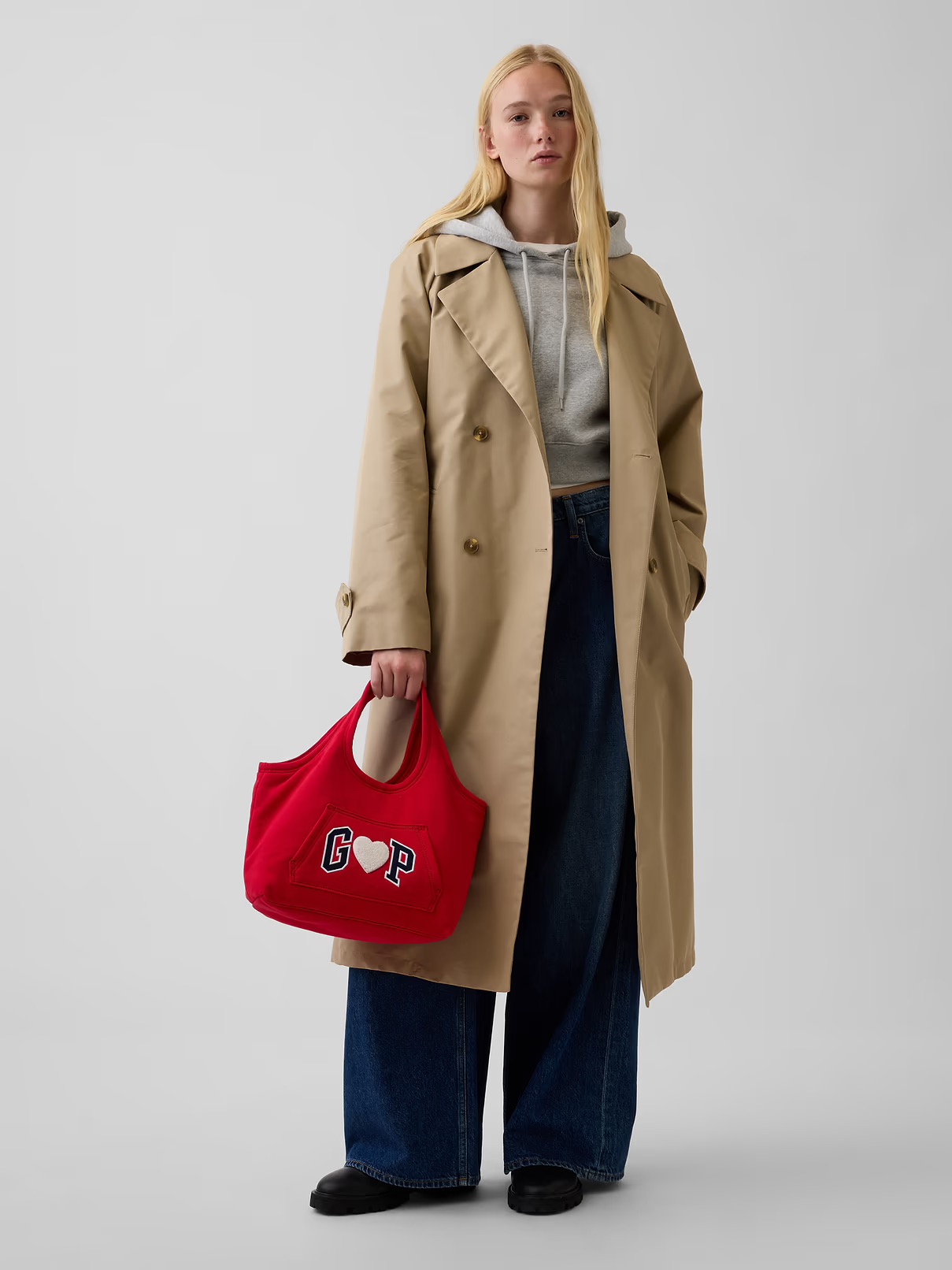 GAP Hoodie Tote 衛衣造型手袋｜多色可選