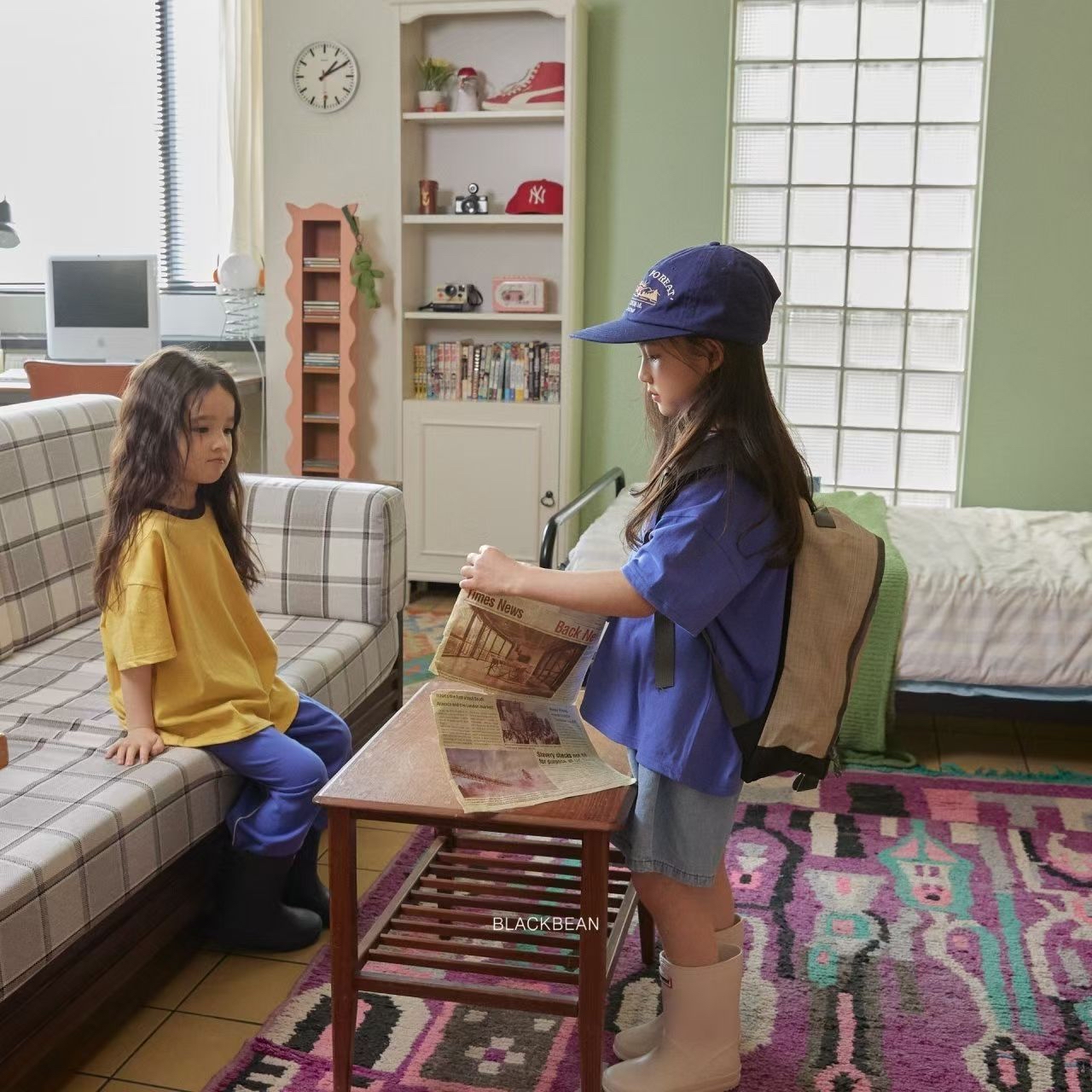 🇰🇷Blackbean&kids tee