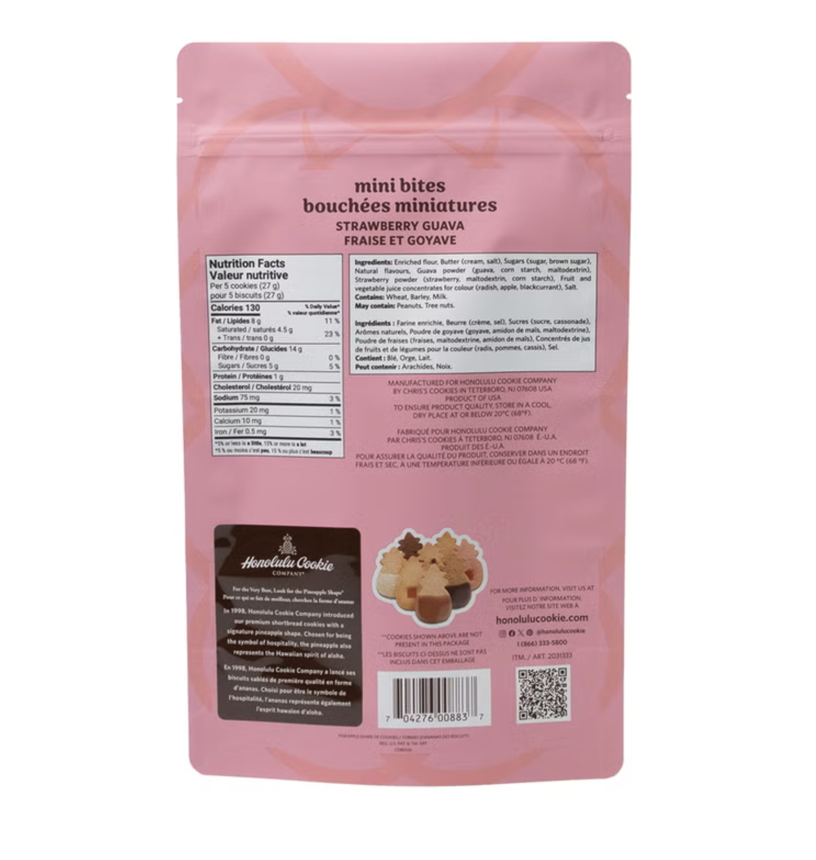 Honolulu Cookie Strawberry Guava 454g