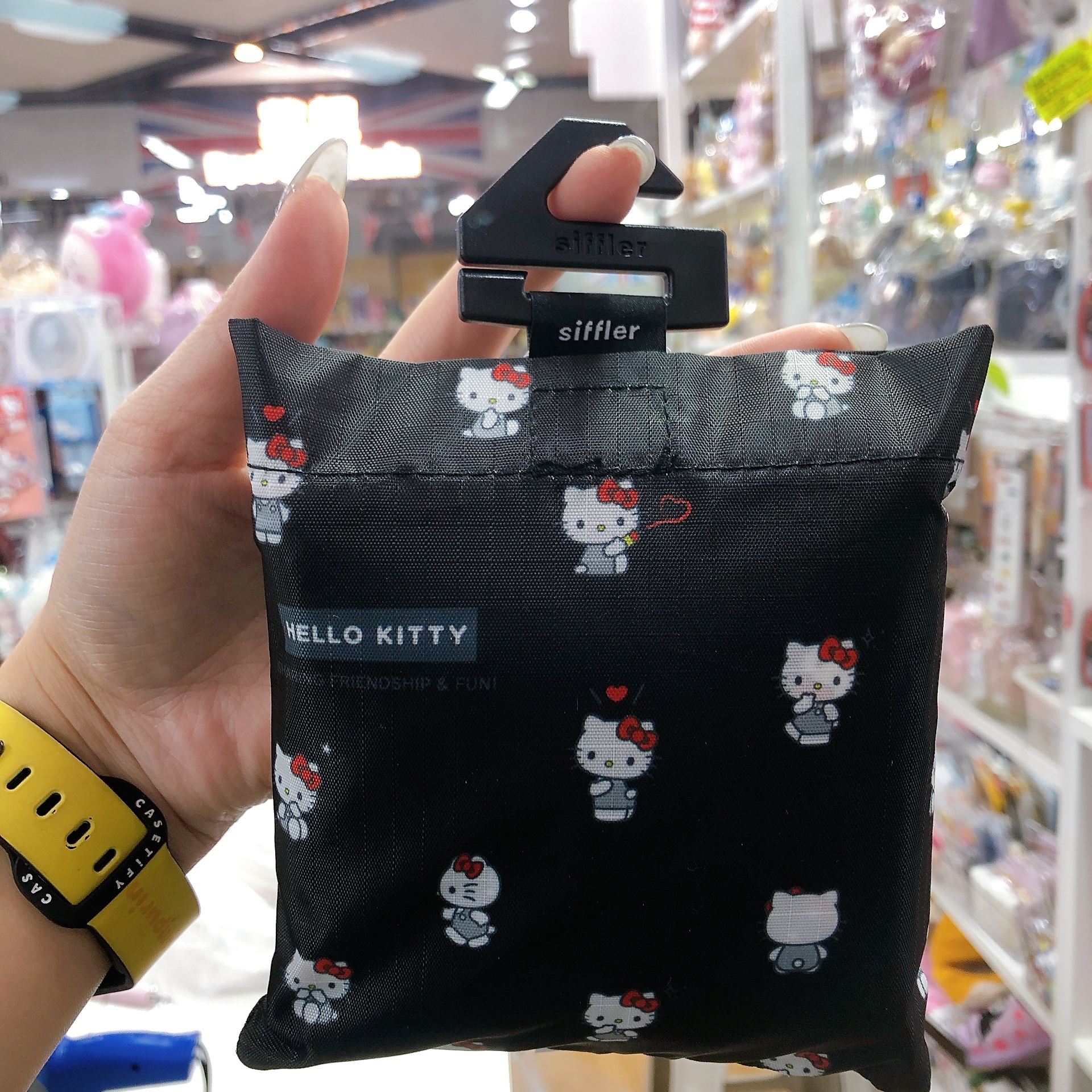 日本直送Hello Kitty新款Siffler 保溫保冷袋環保袋 