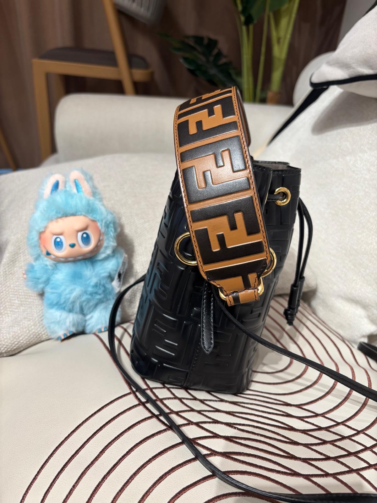 Fendi 2Way bucket bag 100%Authentic, 98%New✅Dust bag