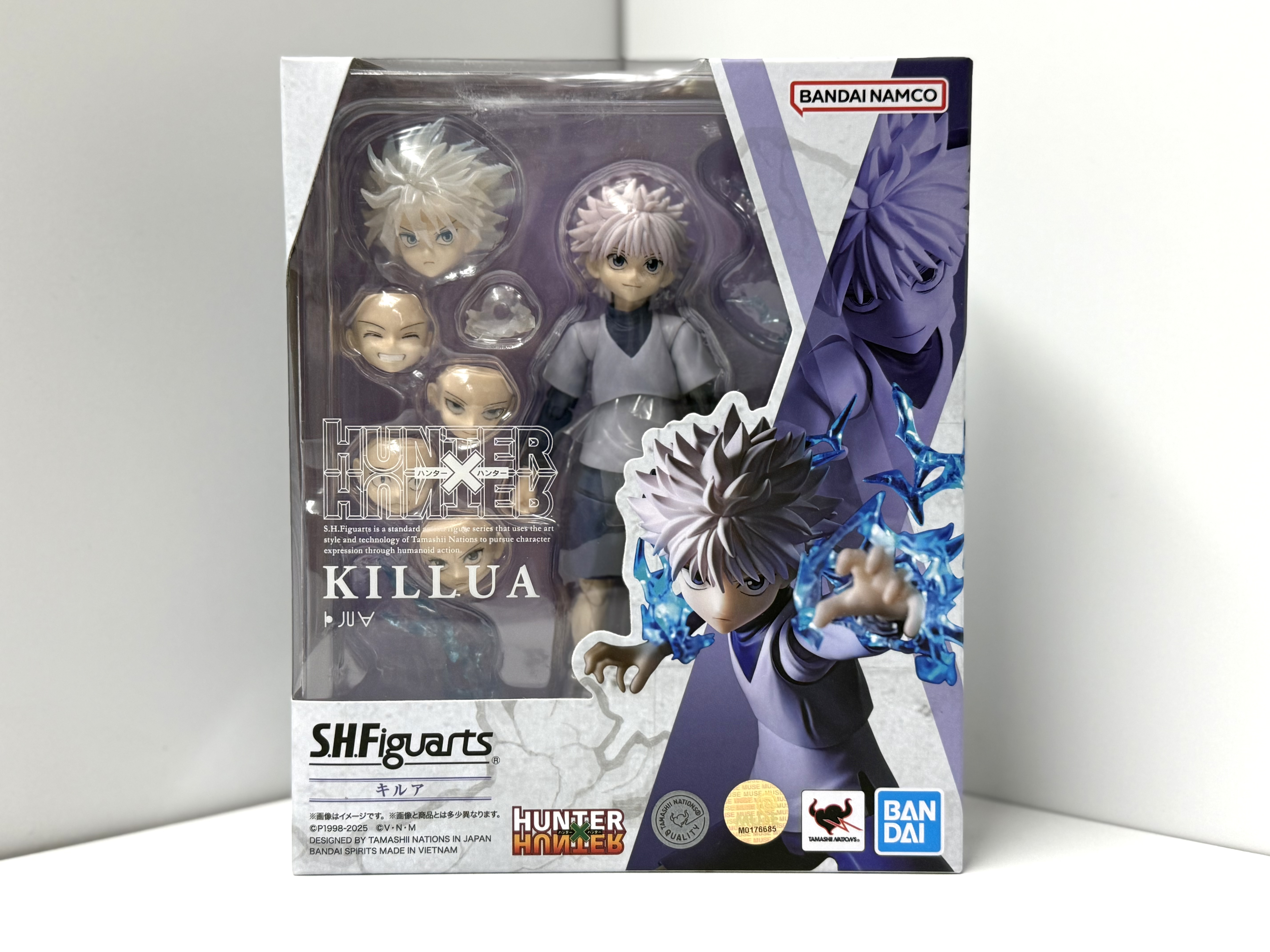 S.H.Figuarts 奇犽·揍敵客（基路亞）全職獵人 可動figure Hunter x Hunter Killua action figure