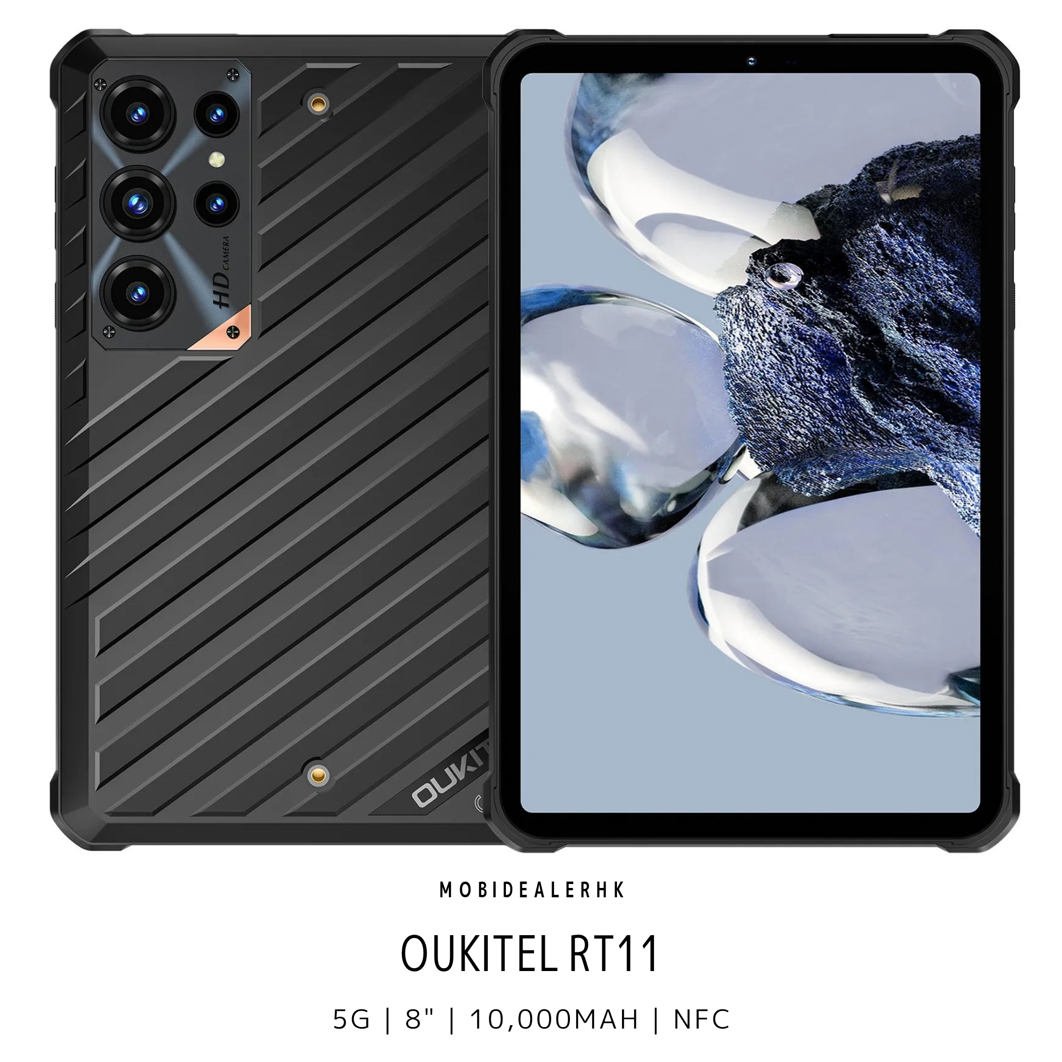 Oukitel RT11 | 歐奇 RT11 | 5G | 三防平板電腦 | 8.0" | 10000mAh