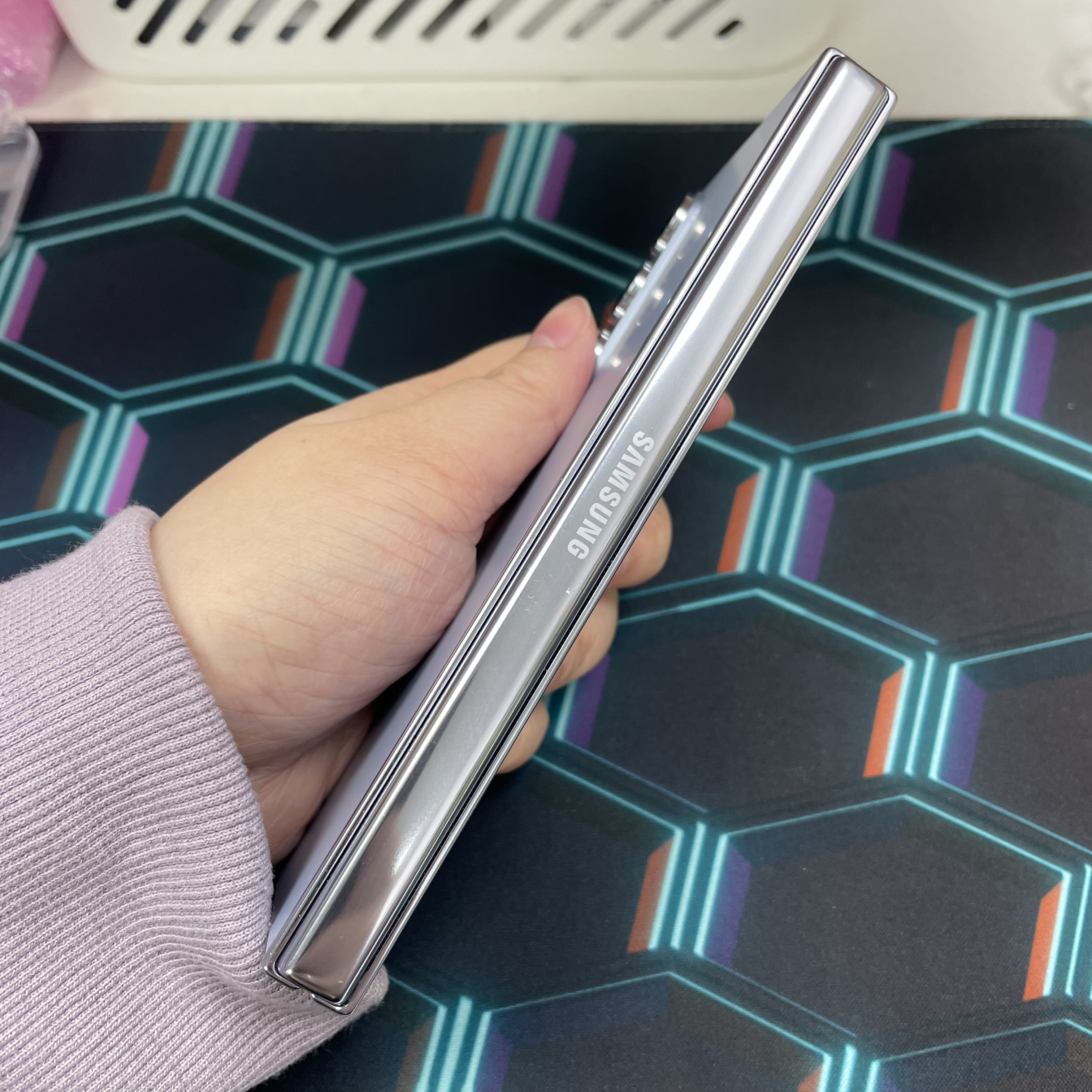 *5816B Galaxy Z Fold 5 超靚機 12+512GB 藍色 blue